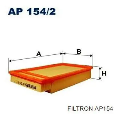 AP154 Filtron Повітряний фільтр двигуна