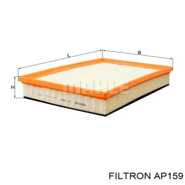Купити AP159 Filtron Автомобільний фільтр повітря