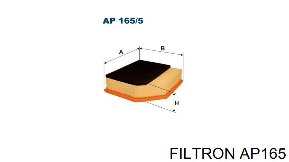 Елемент повітряного фільтра Filtron AP165 ціна, від 8.34 USD