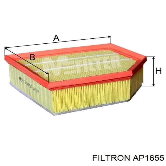 Купити AP1655 Filtron Автомобільний фільтр повітря