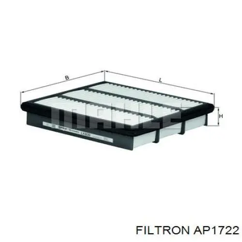 Елемент повітряного фільтра Filtron AP1722 ціна, від 6.67 USD