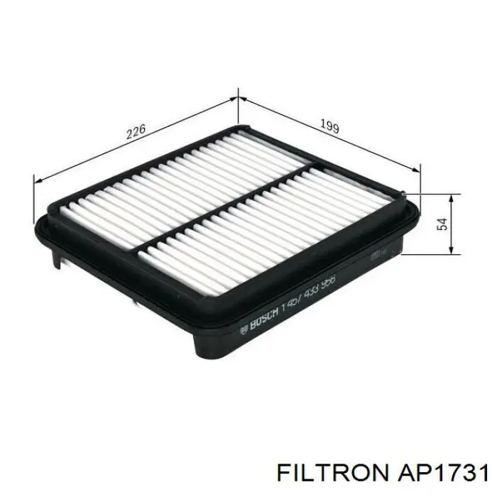 Елемент повітряного фільтра Filtron AP1731 ціна, від 6.17 USD