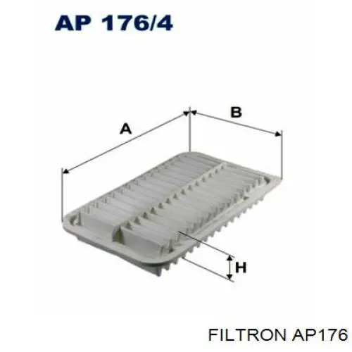 Купити AP176 Filtron Автомобільний фільтр повітря