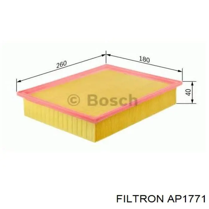 AP1771 Filtron Повітряний фільтр двигуна