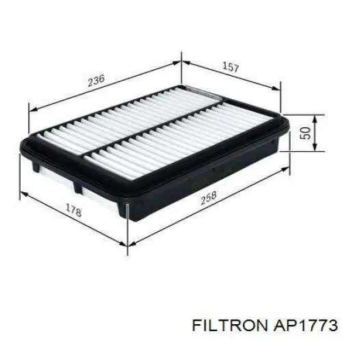 AP1773 Filtron Повітряний фільтр двигуна