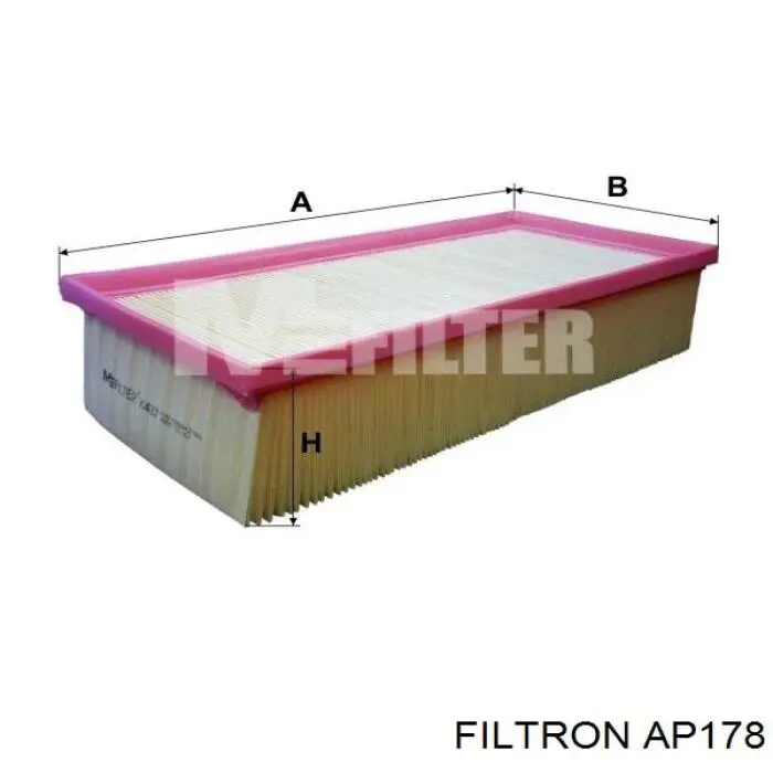 Купити AP178 Filtron Автомобільний фільтр повітря