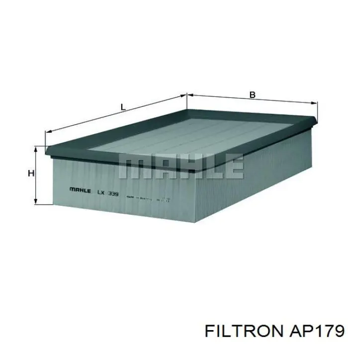 Елемент повітряного фільтра Filtron AP179 ціна, від 7.45 USD