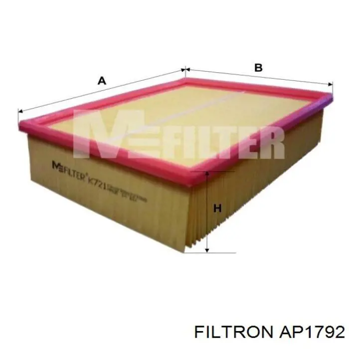AP1792 Filtron фільтр повітряний