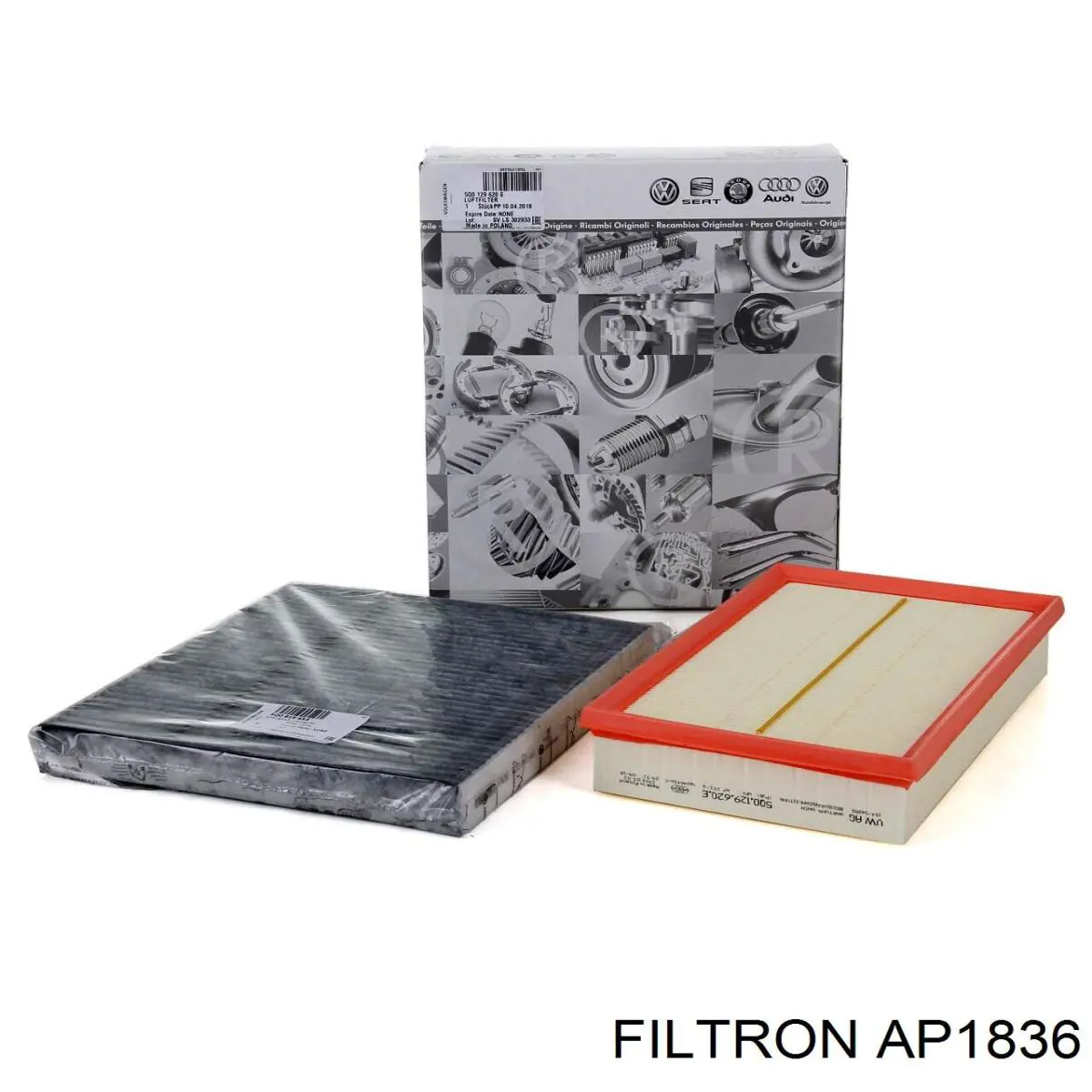Елемент повітряного фільтра Filtron AP1836 ціна, від 8.41 USD