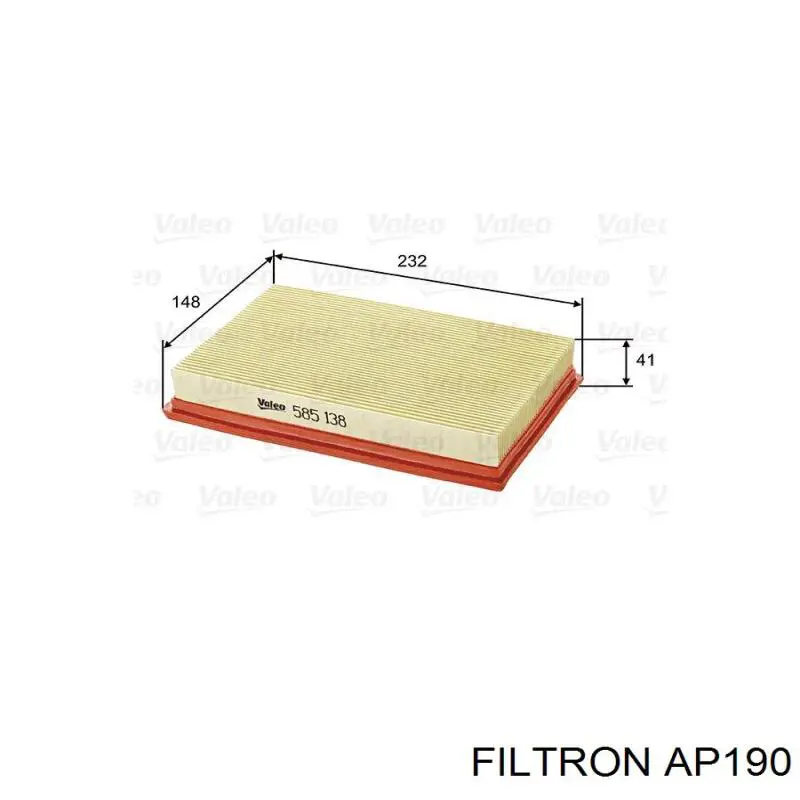 AP190 Filtron фільтр повітряний