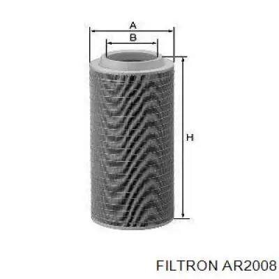 Фільтр повітряний AR2008 Filtron