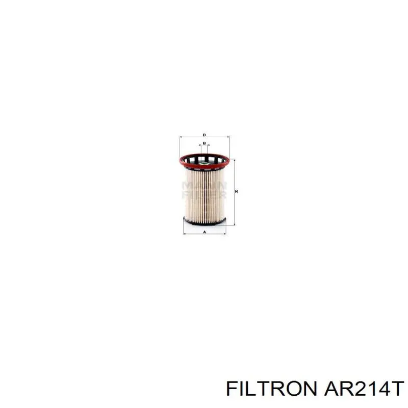 Купити AR214T Filtron Автомобільний фільтр повітря