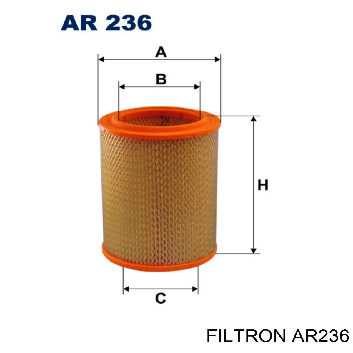 AR236 Filtron фільтр повітряний