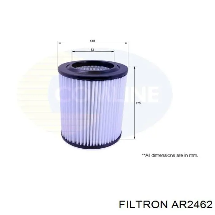 Повітряний фільтр AR2462 Filtron