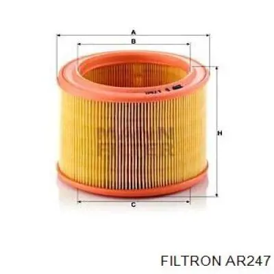 Елемент повітряного фільтра Filtron AR247 ціна, від 4.44 USD