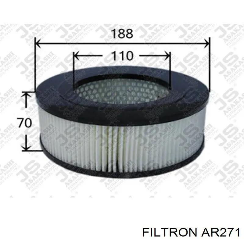 AR271 Filtron фільтр повітряний