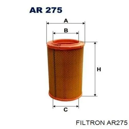 AR275 Filtron фільтр повітряний