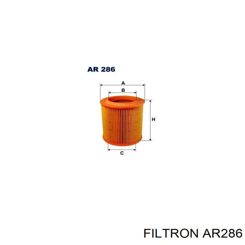 Елемент повітряного фільтра Filtron AR286 ціна, від 7.49 USD