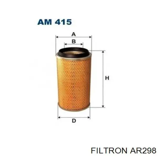 AR298 Filtron Повітряний фільтр двигуна