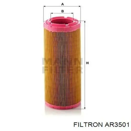 Елемент повітряного фільтра Filtron AR3501 ціна, від 14.46 USD