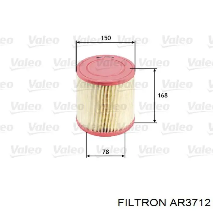 Купити AR3712 Filtron Автомобільний фільтр повітря