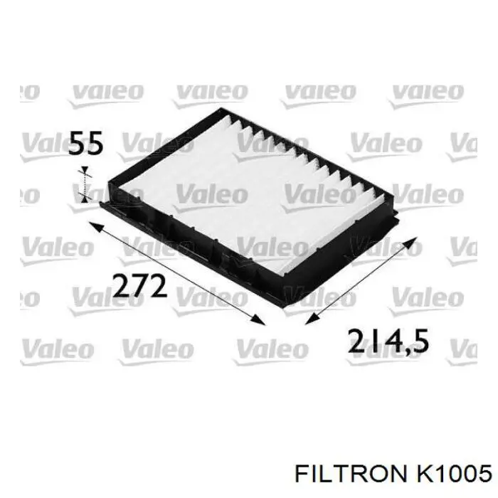 Фільтр повітряний обігрівача Filtron K1005 ціна, від 4.23 USD