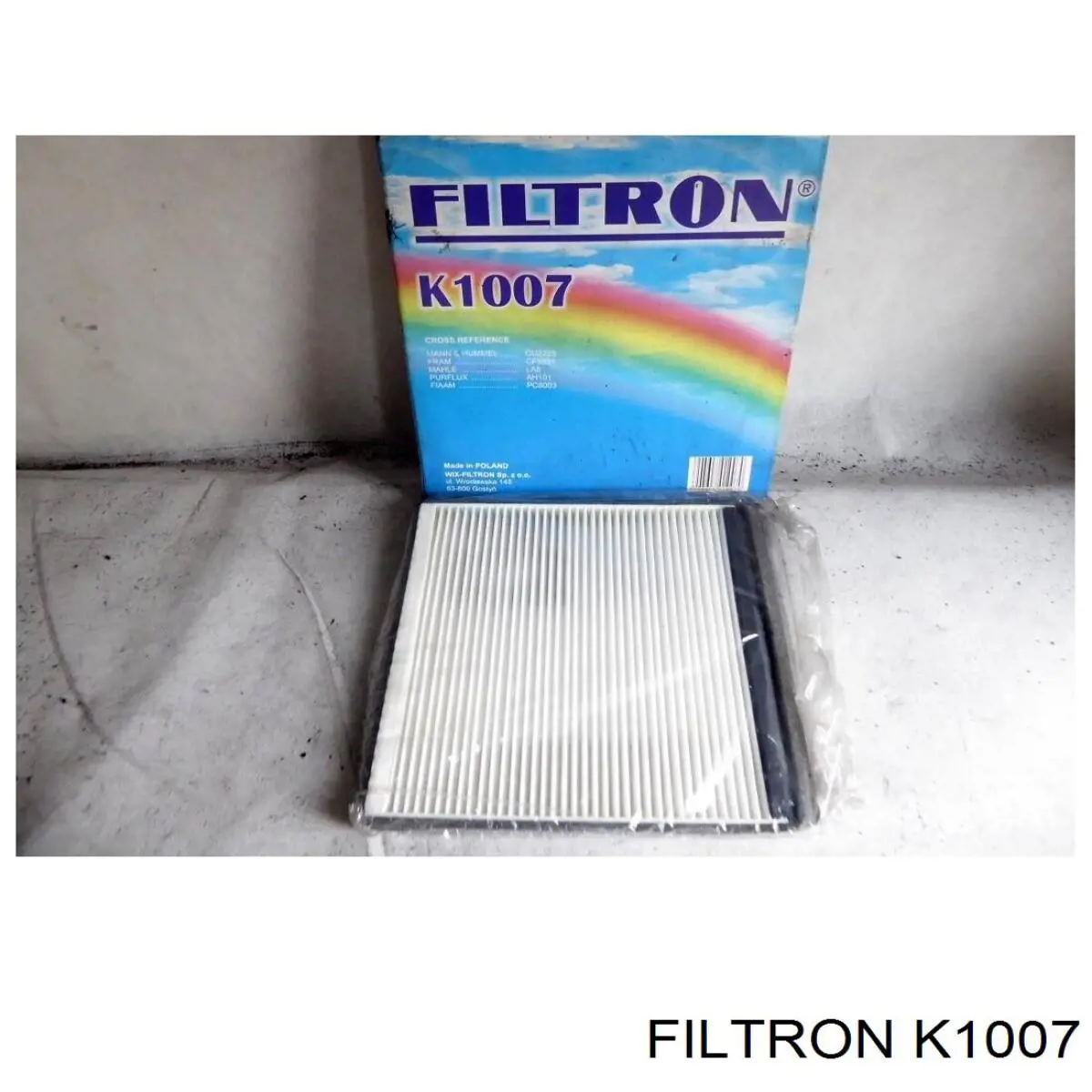 K1007 Filtron Внутрішньосалонний фільтр