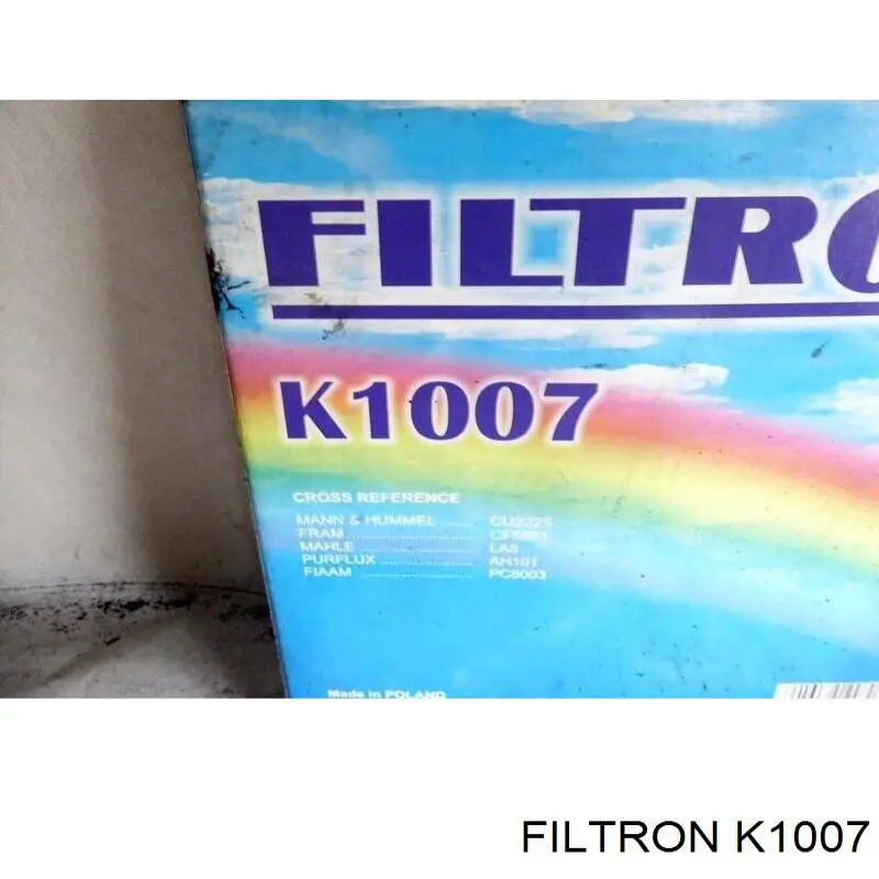 Купити K1007 Filtron Фільтр салону вугільний