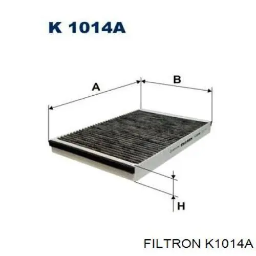 Фільтр повітряний обігрівача Filtron K1014A ціна, від 8.29 USD