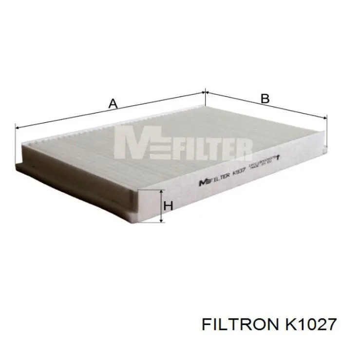 Купити K1027 Filtron Фільтр салону вугільний