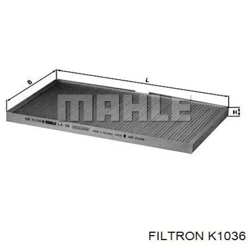Фільтр повітряний обігрівача Filtron K1036 ціна, від 4.22 USD