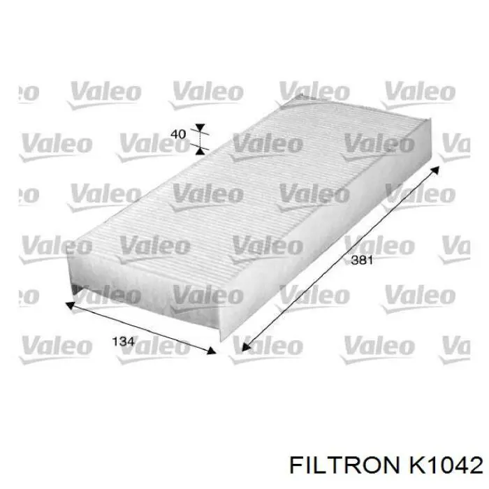 Фільтр салону K1042 Filtron