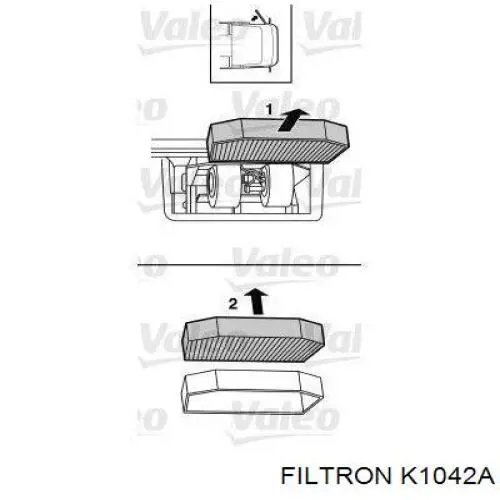 Фільтр повітряний обігрівача Filtron K1042A ціна, від 12.47 USD