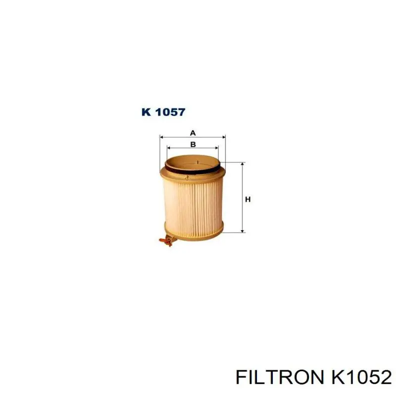 K1052 Filtron Внутрішньосалонний фільтр