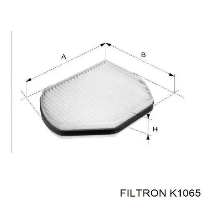 K1065 Filtron Внутрішньосалонний фільтр