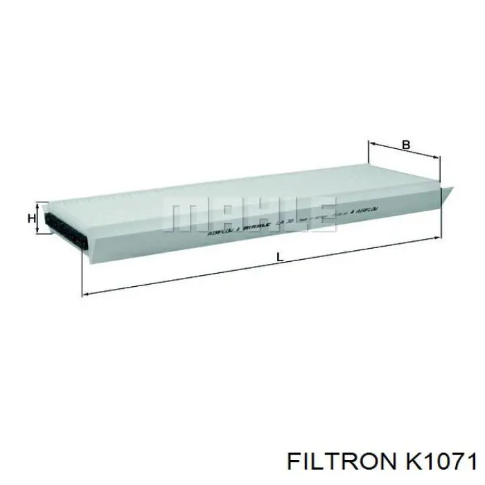 Фільтр повітряний обігрівача Filtron K1071 ціна, від 5.92 USD