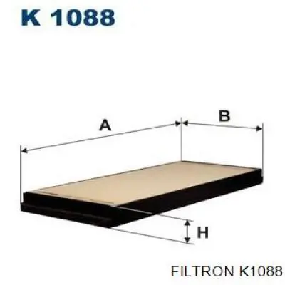 Фільтр повітряний обігрівача Filtron K1088 ціна, від 5.90 USD