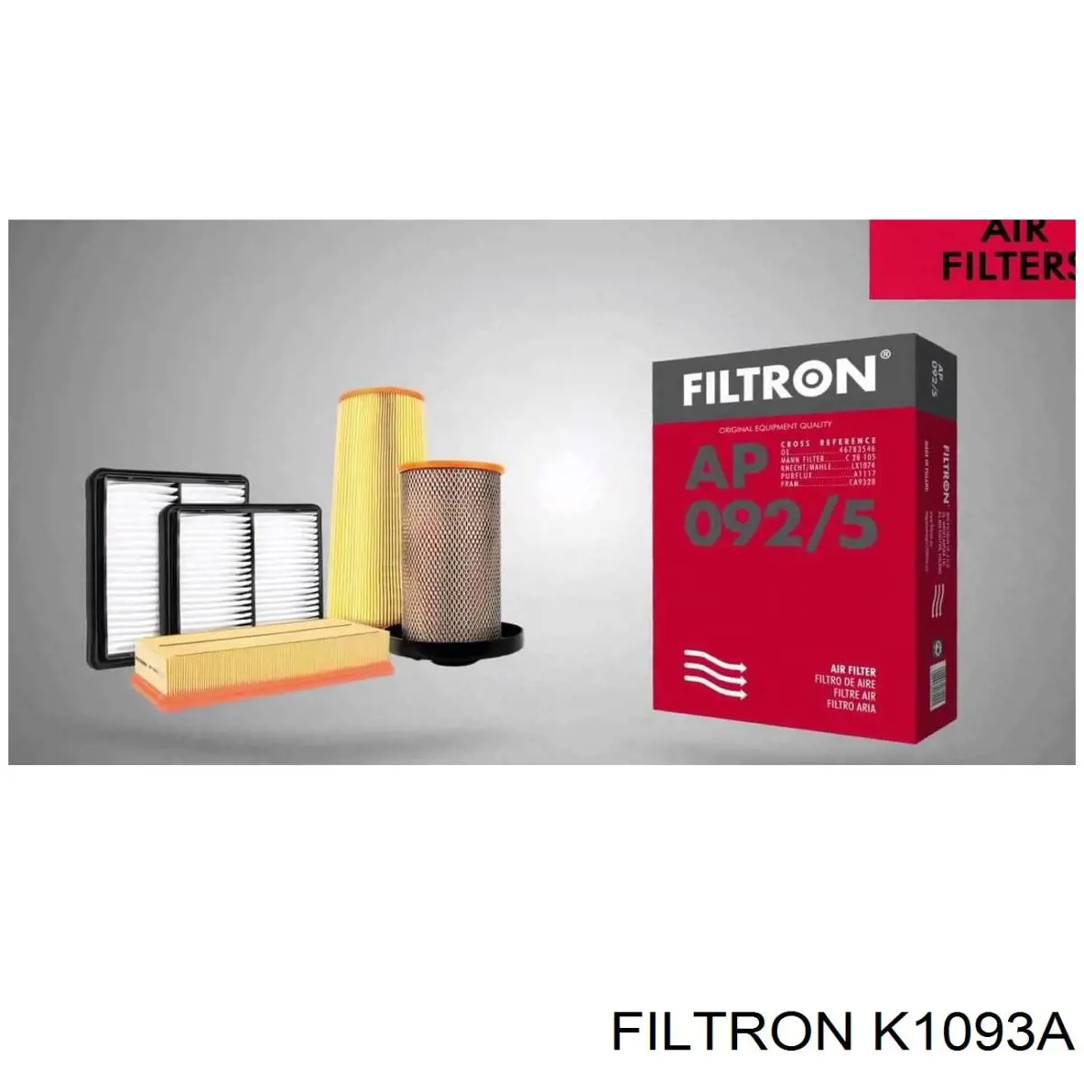 Повітряний фільтр салону Filtron K1093A