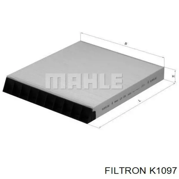 K1097 Filtron Внутрішньосалонний фільтр