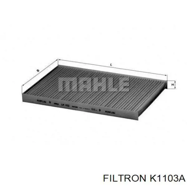 Купити K1103A Filtron Фільтр салону вугільний