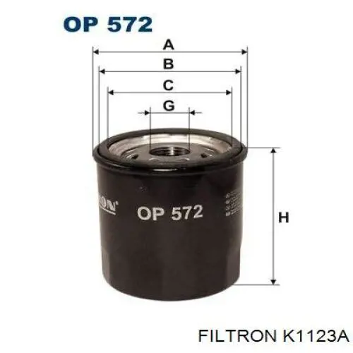 Фільтр повітряний обігрівача Filtron K1123A ціна, від 4.99 USD