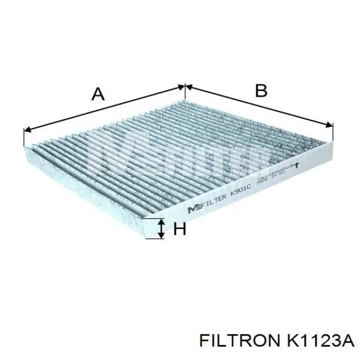 Фільтр салону K1123A Filtron
