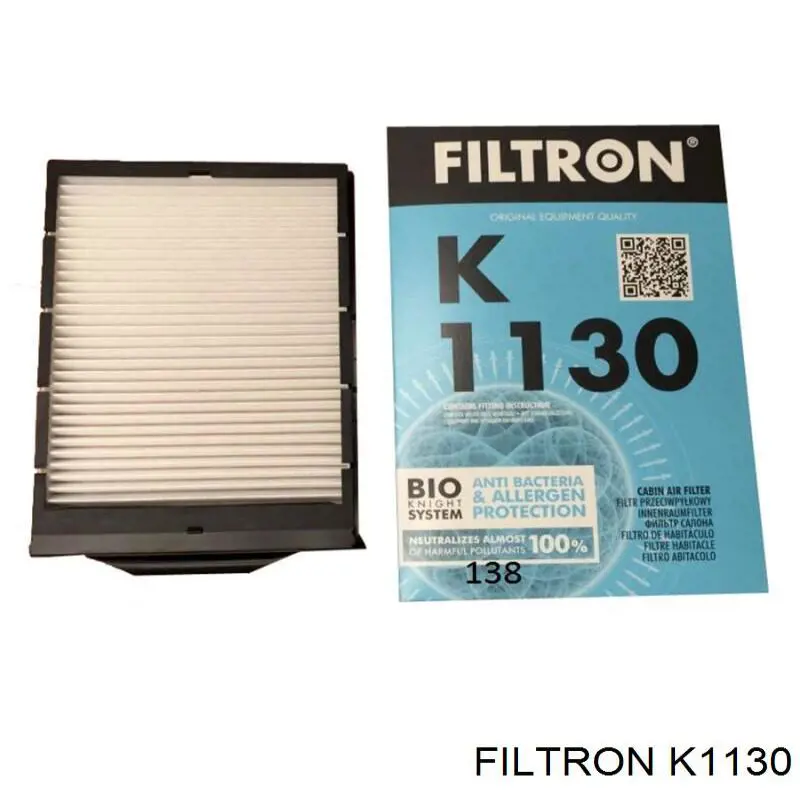 K1130 Filtron Внутрішньосалонний фільтр