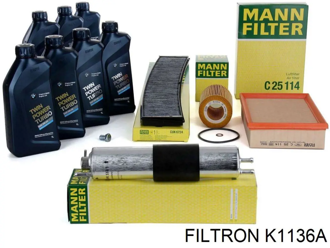 Фільтр салону K1136A Filtron
