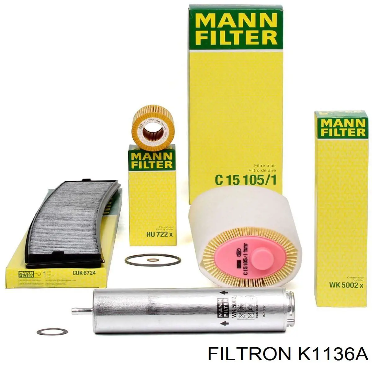 Купити K1136A Filtron Фільтр салону вугільний