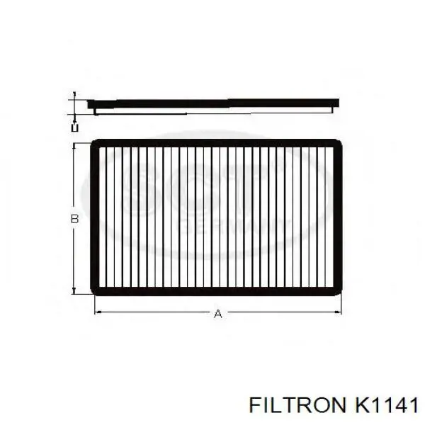 K1141 Filtron фільтр салону