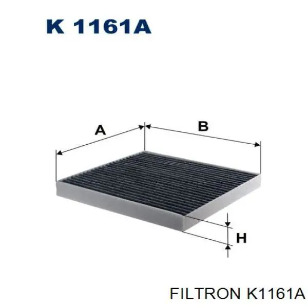 K1161A Filtron фільтр салону