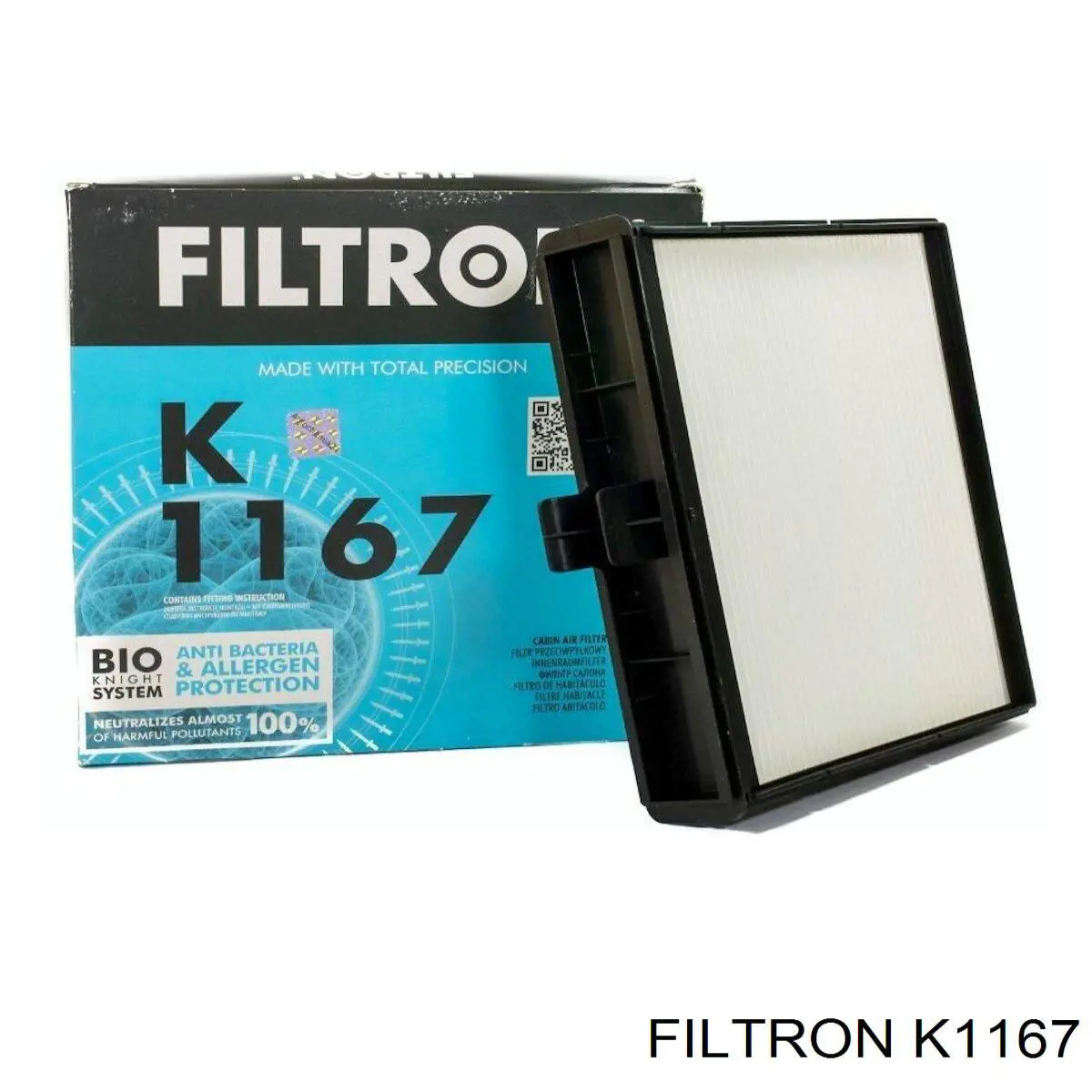 Купити K1167 Filtron Фільтр салону вугільний