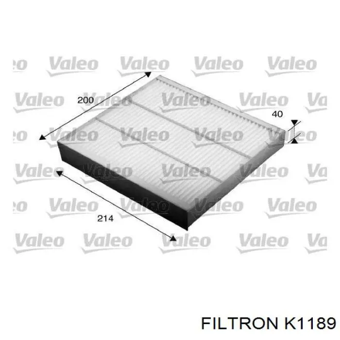 K1189 Filtron фільтр салону