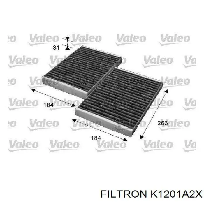 Фільтр повітряний обігрівача Filtron K1201A2X ціна, від 29.02 USD